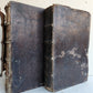 1702 Oeconomus prudens ILLUSTRATED 2 FOLIO VOLUMES antique in GERMAN
