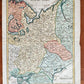 1756 MAP OF RUSSIA antique LA MOSCOVIE