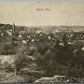 ELROY WI GENERAL VIEW ANTIQUE POSTCARD