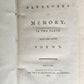 1801 PLEASURES of MEMORY & OTHER POEMS antique AMERICANA poetry ILLUSTRATED
