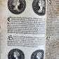 1558 NUMISMATICS antique ILLUSTRATED w/ 722 WOODCUTS Roman & German coins