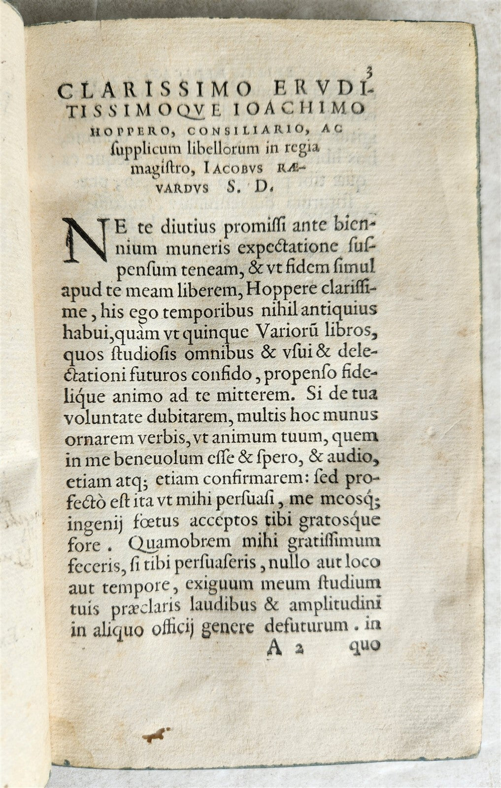 1564 ANCIENT ROMAN LAW TREATISE antique Variorum sive de iuris ambiguitatibus