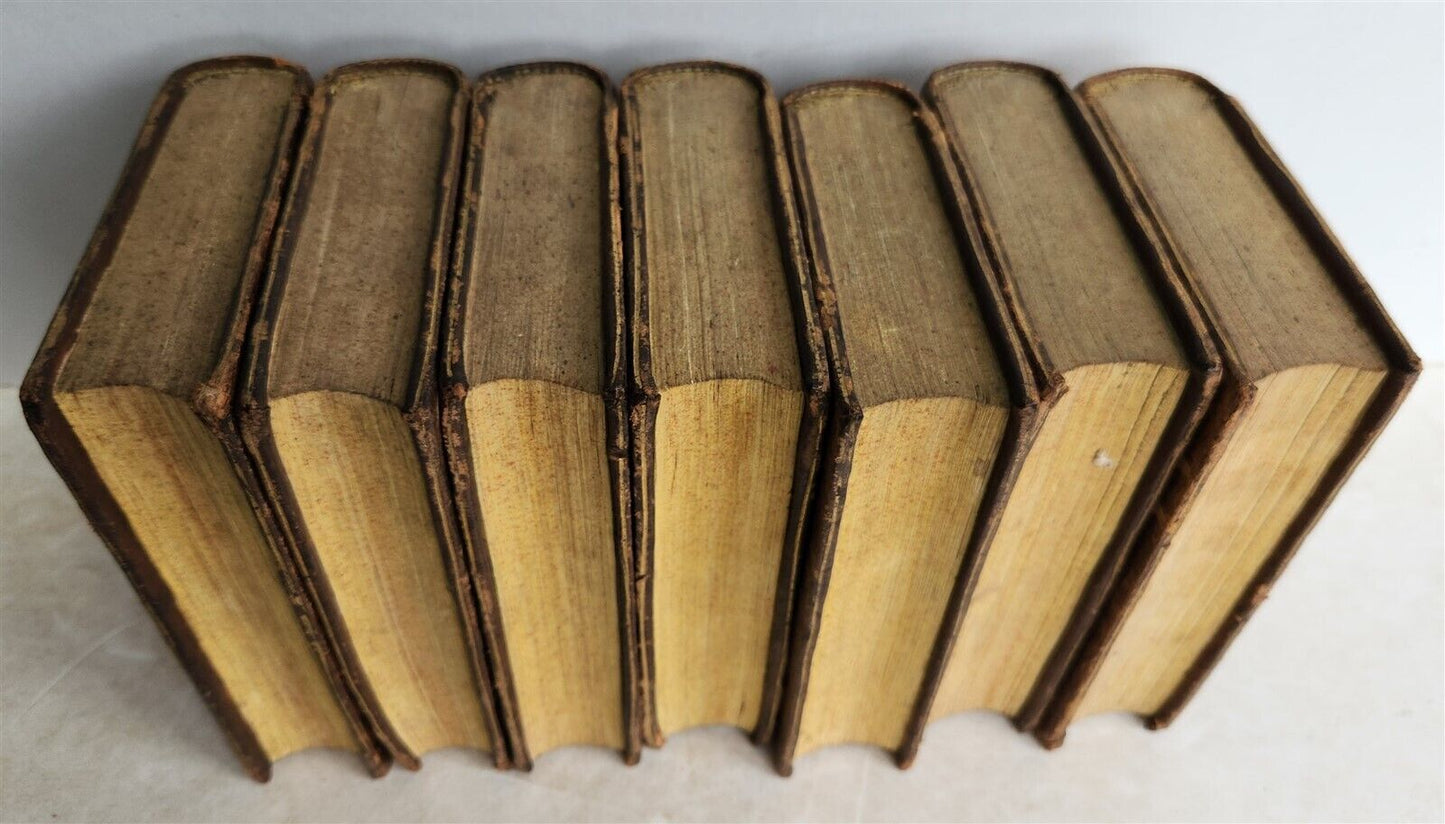 1799-1821 VOYAGE of ANARCHIS of GREECE antique 8 VOLUMES incl. ATLAS ILLUSTRATED