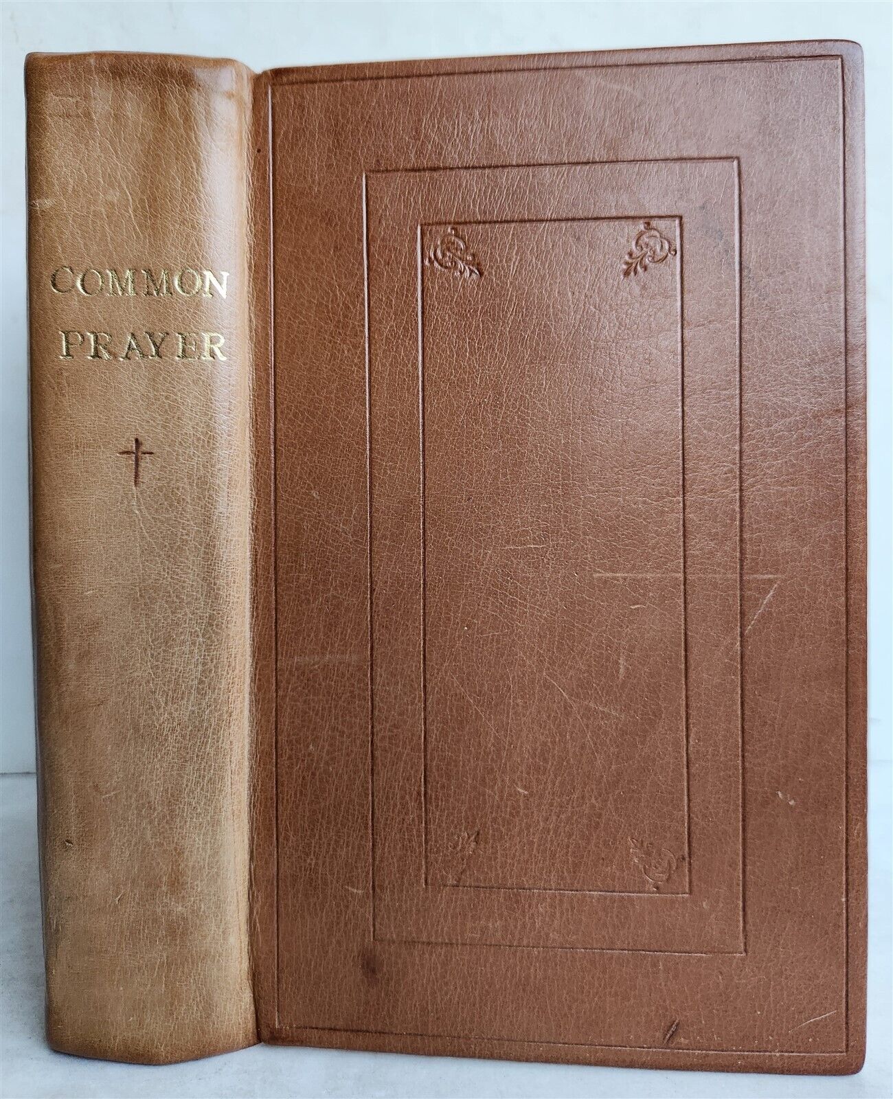 1756 BOOK of COMMON PRAYER w/ PSALTER in ENGLISH antique