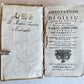 1705 MEDITATIONI SOPRA LA VITA di GIESU antique vellum bound