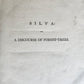 1801 SILVA: DISCOURSE OF FOREST TREES 2 VOLUMES ILLUSTRATED antique in ENGLISH