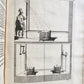 1710 DRAWING PERSPECTIVE for ARTISTS & ARCHITECTS antique ILLUSTRATED 150 PLATES
