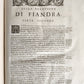 1645 HISTORY of FLANDERS & FRANCE antique VELLUM BOUND FOLIO