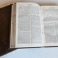 1832 BIBLE in GREEK & ENGLISH 2 VOLUMES antique