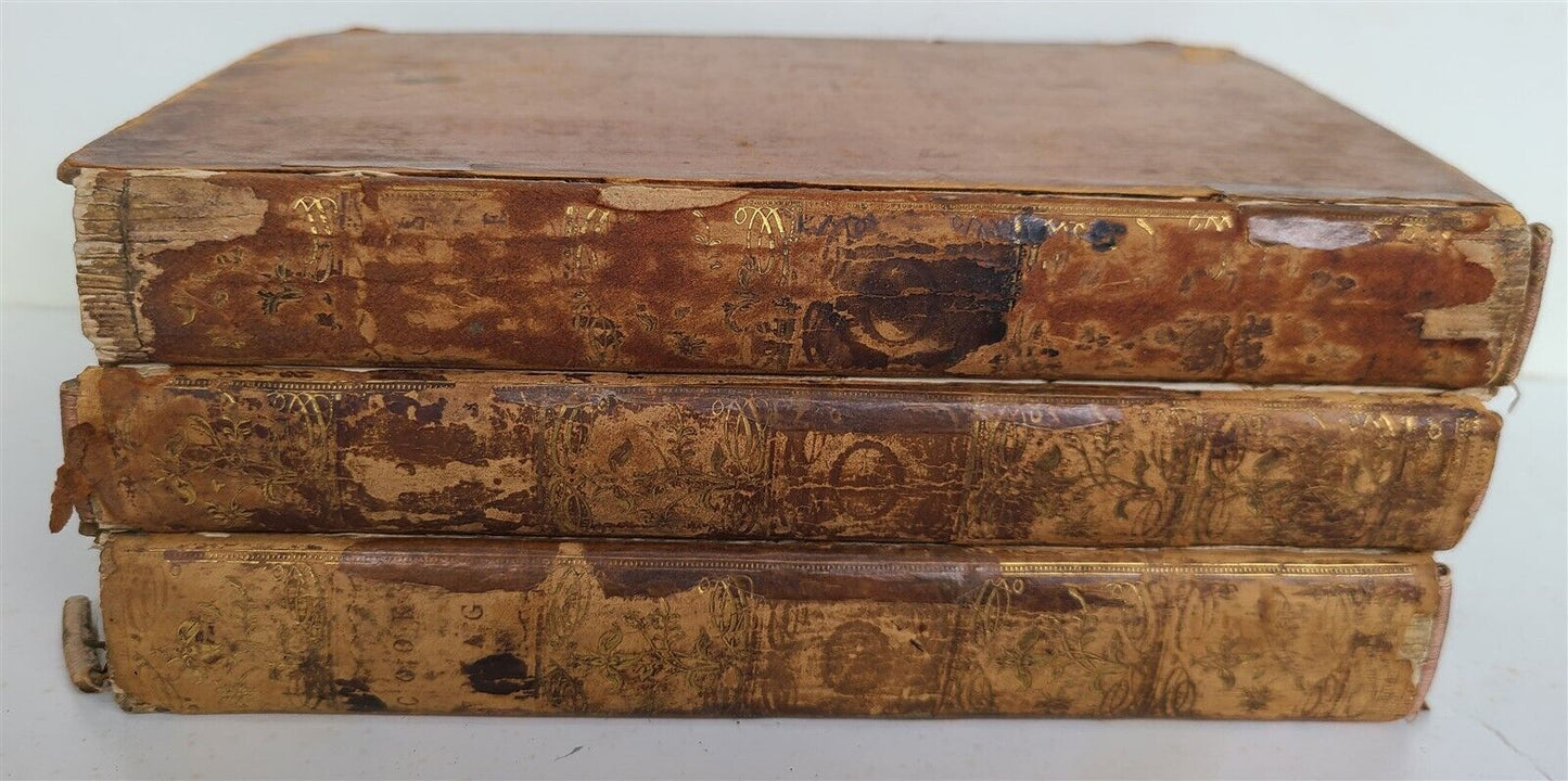 1785-86 VOYAGE of CAPTAIN JAMES COOK 3 volumes ILLUSTRATED antique in ENGLISH