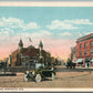 MARINETTE WI DUNLAP SQUARE ANTIQUE POSTCARD