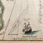 1640 MAP of HOLLANDIA NETHERLANDS by WILLEM BLAEU antique AUTHENTIC