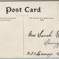 SPRINGFIELD MA SUMNER & BELMONT AVES ANTIQUE POSTCARD