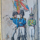 1816 TRANSFORMATION PLAYING CARDS NAPOLEONIC ERA SOLDIERS UNCUT SHEET ANTIQUE