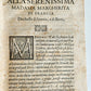 1570 La Avarchide del s. Luigi Alamanni POETRY antique VELLUM BOUND 16th CENTURY
