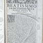 1586 DISPUTATIONES AGAINST HERETICS ROBERTI BELLARMINI antique PIGSKIN FOLIO v.1