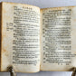 1624 LIBRI PSALMORUM antique VELLUM BINDING Bible Psalms