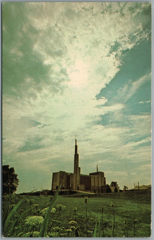 DOYLESTOWN PA NATIONAL SHRINE OF OUR LADY of CZESTOCHOWA VINTAGE POSTCARD