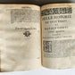 1589 HISTORY of ITALY by NATALE CONTI 2 VOLS antique VELLUM BOUND 16th CENTURY