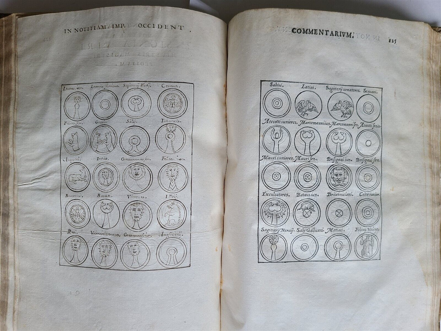 1593 NOTITIA UTRAQUE by Guido PANCIROLI FULLY ILLUSTRATED antique VELLUM 16th C.