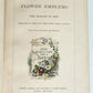 1871 FLOWER EMBLEMS ILLUSTRATED antique in ENGLISH