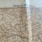 1912 GERMAN MAP of RUSSIA ANTIQUE size 16 by 35" ORIGINAL pre-WWI