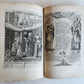1651 PRAYER BOOK in FRENCH & LATIN BEAUTIFULLY ILLUSTRATED antique FINE BINDING
