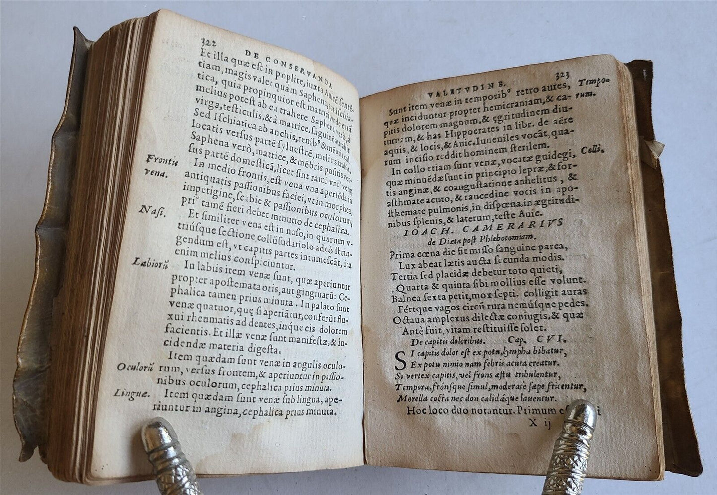 1580 COLLECTION of DIETARY ADVICE & RULES of CONDUCT antique by A. de Villanova