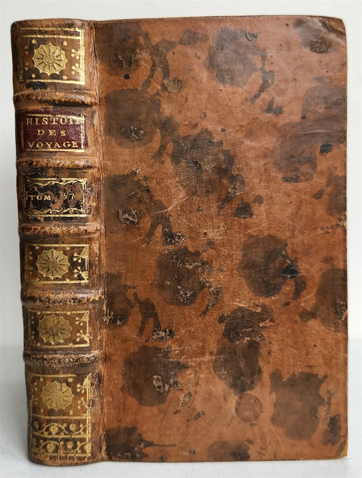 1759 HISTOIRE des VOYAGES antique vol.57 illustrated ARCTIC SEA RUSSIA NORWAY