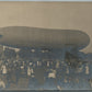 GERMAN WWI MILITARY ZEPPELIN DIRIGIBLE ANTIQUE REAL PHOTO POSTCARD RPPC