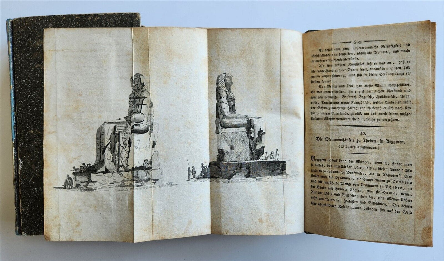 1803-04 EXTRAORDINARY in NATURE ART & HUMAN LIFE 2 VOLUMES antique ILLUSTRATED