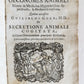 1681 Exercitationes de Oeconomica Animali antique VELLUM BINDING