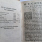 1579 CICERO DE PHILOSOPHIA & DE OFFICIIS antique 16th CENTURY