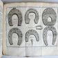 1792 HORSE ANATOMY VETERINARY TREATISE ILLUSTRATED w/ 9 WOODCUTS antique