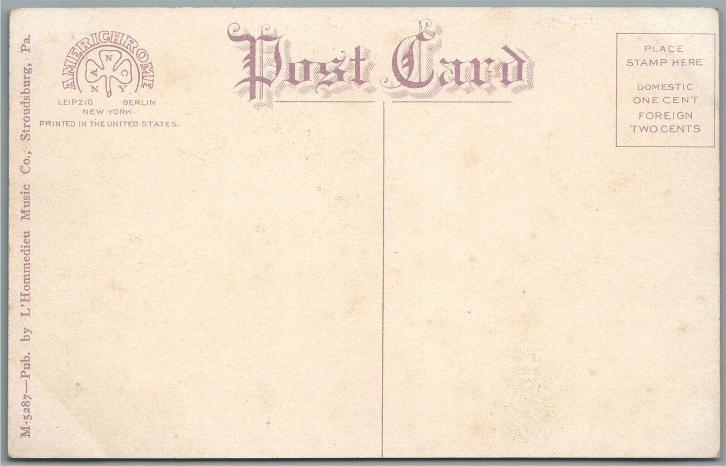 MT. POCONO PA MOUNT AIRY HOUSE ANTIQUE POSTCARD