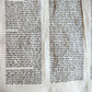 TORAH SCROLL FRAGMENT MANUSCRIPT on VELLUM antique BIBLE EXODUS 21:28-34:35