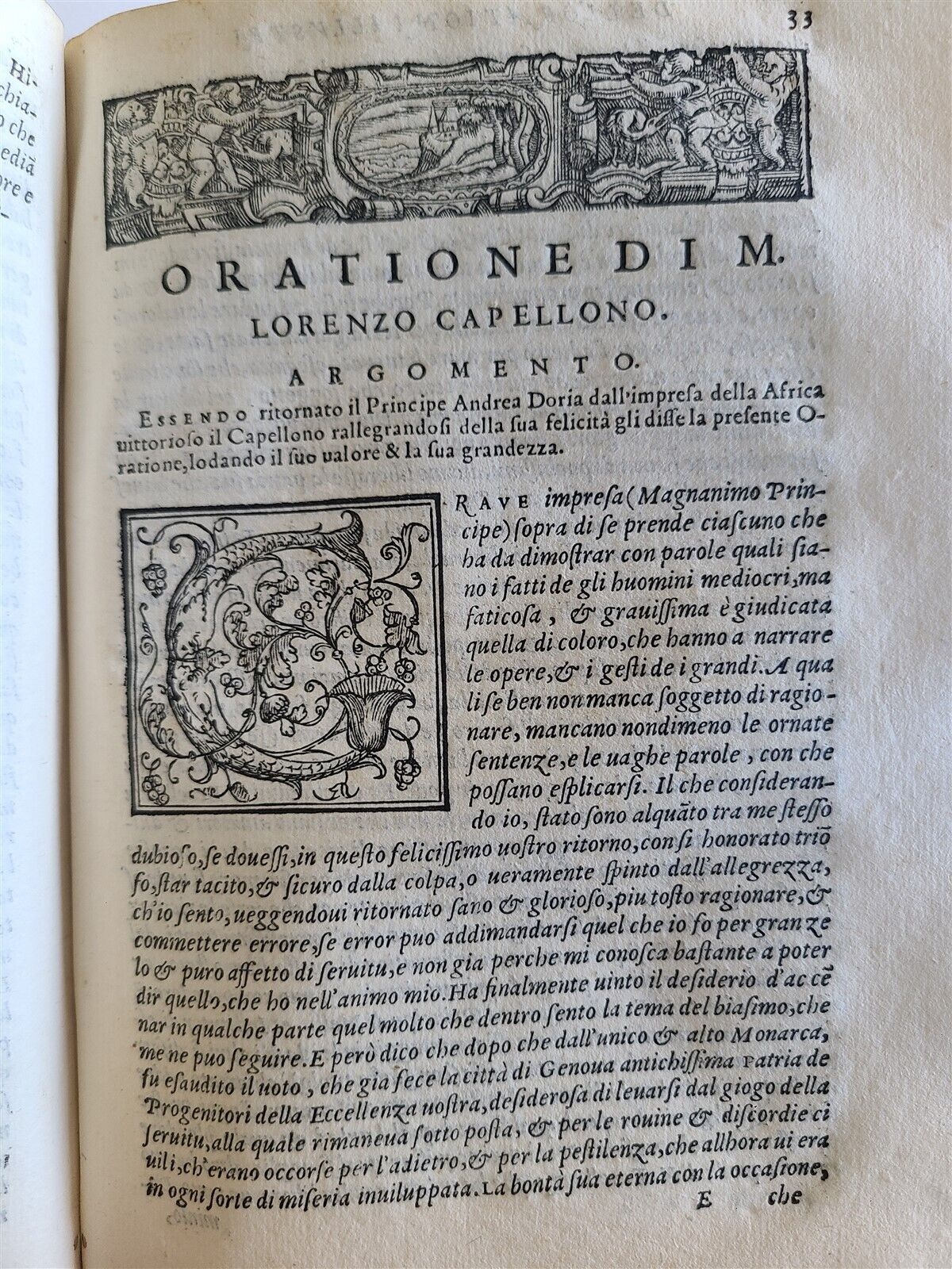 1569 ORATIONS by MANY ILLUSTRIOUS MEN - FRANCESCO SANSOVINO antique VELLUM