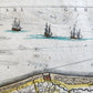 1640 EAST FLANDERS BELGIUM MAP by WILLEM BLAEU antique AUTHENTIC hand colored