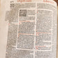 1556 LAW BOOK Corpus Juris Civilis DIGESTUM NOVUM antique MASSIVE FOLIO vellum