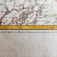 1754 CARTA DE LA SIBERIE antique MAP of RUSSIA