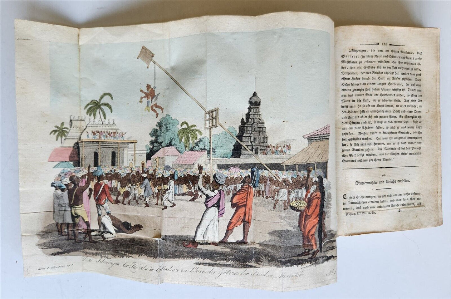 1803-04 EXTRAORDINARY in NATURE ART & HUMAN LIFE 2 VOLUMES antique ILLUSTRATED