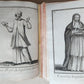 1706 ORDER of MILITANT CHURCH illustrated w/ 244 PLATES 2 VOLS antique VELLUM
