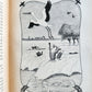 1900s ILLUSTRATED GERMAN CHILDREN BOOK antique FAIRYTALE LAND OF ANIMALS