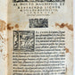 1566 PLUTARCH antique 16th CENTURY in ITALIAN Apoftemmi di Plutarco