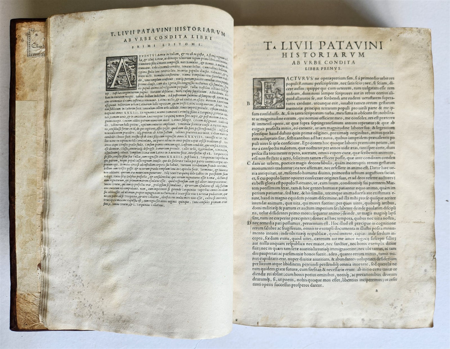 1555 ALDINE PRESS ROMAN HISTORY by TITUS LIVIUS ANTIQUE 16th CENTURY FOLIO Aldus