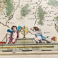 1640 MAP of FRANCE Longpendu Charolais by WILLEM BLAEU antique AUTHENTIC