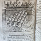 1670 MILITARY HISTORY ILLUSTRATED antique VELLUM BOUND