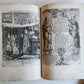 1651 PRAYER BOOK in FRENCH & LATIN BEAUTIFULLY ILLUSTRATED antique FINE BINDING
