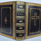 1831 BIBLE in GERMAN BEAUTIFULLY ILLUSTRATED antique GILT BINDING