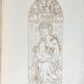 1867 ILLUSTRATIONS of the ROOD SCREEN in RANWORTH antique ILLUSTRATED FOLIO